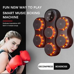Machine de boxe murale multifonctionnelle de haute qualité Équipement d'entraînement Machine de boxe musicale intelligente - Product Image 3
