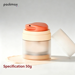 Premium 50ml PP Vacuum <b>Pump</b> <b>Bottle</b> – Refillable Cream & Sunscreen Cosmetic Container - Product Image 3