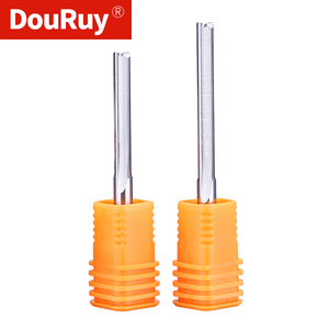 Douruy Chất lượng cao hai sáo thẳng Bộ định tuyến bit CNC End Mill MDF - Product Image 3