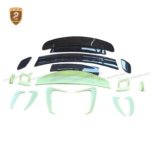 Kit de Carrocería de Fibra de Carbono Estilo BB para Mercedes Benz AMG GT Coupé GT55 GT43 GT53 GT63, Alerón Delantero, Capó, Alerón Trasero - Product Image 6