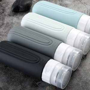 Kit <span class=keywords><strong>de</strong></span> Botellas <span class=keywords><strong>de</strong></span> <span class=keywords><strong>Silicona</strong></span> para Cosméticos <span class=keywords><strong>de</strong></span> <span class=keywords><strong>Viaje</strong></span>, Aprobado por la TSA, Personalizado, Recargable, Juego <span class=keywords><strong>de</strong></span> Botellas <span class=keywords><strong>de</strong></span> <span class=keywords><strong>Silicona</strong></span> para Artículos <span class=keywords><strong>de</strong></span> Aseo - Product Image 4