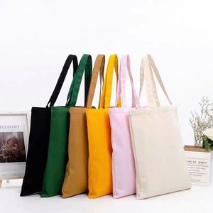 Recycled Organic 100% Plain Cotton Shopping <b>Bag</b> Reusable Cotton <b>Canvas</b> Tote <b>Bags</b> With Custom Printed Logo - Product Image 1