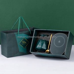 Set de Regalo de Cumpleaños, Taza de Vidrio Inteligente con Calefacción y Control de Temperatura, Personalizada con Logotipo, Impresión en Serigrafía, Taza Eléctrica de 55°C - Product Image 4