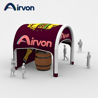 Tente gonflable personnalisée Airvon pour la publicité et l'affichage de la marque