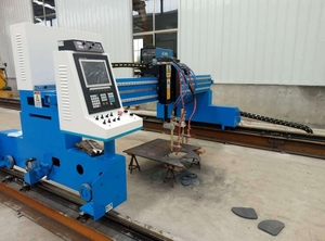 2500x6000mm kesim 100mm cnc plazma rüzgara dayanıklı çakmak kesme makinası portal plazma kesme makinası - Product Image 2