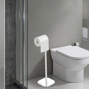 Porte-serviettes en <span class=keywords><strong>papier</strong></span> en acier inoxydable brossé transfrontalier porte-<span class=keywords><strong>papier</strong></span> hygiénique sans poinçon pour cuisine salle de bain rouleau vertical - Product Image 1