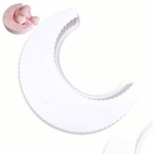 Molde de Silicona con Forma de Luna para Decoración de Pasteles, Base para Pastel, Molde para Resina, OEM/ODM - Product Image 1