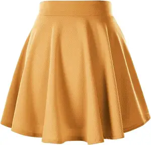 Wholesale ladies polyester pleated plus size tennis sport quick dry girls high quality short skirt for women