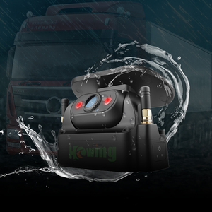 태양 광 발전 자석 후면보기 카메라 5 인치 모니터 2.4G 무선 DVR 키트 반 트레일러 RV 트럭 자동차 방수 24H 녹음 - Product Image 2