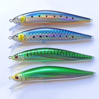 LANQUAN Minnow leurre Couleurs grand japon qualité eau salée personnalisé 72.5G 195MM LQ1214