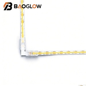 L-shaped Plate Connection Series COB SMD Single RGBW 2 3 4 5 Pin 8mm 10mm <b>Wire</b> Connector <b>Led</b> Strip Connectors - Product Image 4