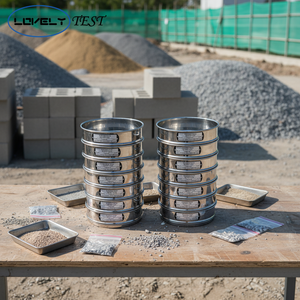 Peneiras Vibratórias de Aço Inoxidável Redondas de 200mm e 300mm, Mais Vendidas Globalmente em 2026, Usadas para Testar Motores de Peneiras Vibratórias. - Product Image 1