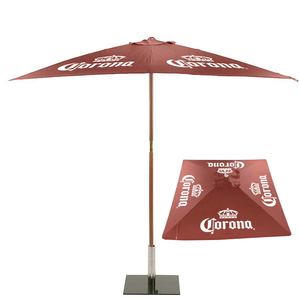 <span class=keywords><strong>Parasol</strong></span> de plage extérieur vert, blanc et <span class=keywords><strong>noir</strong></span> de 2,7 m et 3 m avec base, motif <span class=keywords><strong>bois</strong></span>, pour piscine d'hôtel, idéal pour l'Espagne et les abayas. - Product Image 2