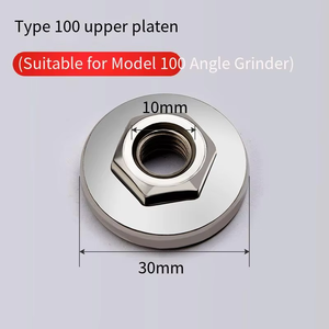 Accesorios para Amoladora Angular Tipo 100 - Placas de Presión Superiores/Inferiores Hexagonales Especiales para Tuercas - Product Image 5