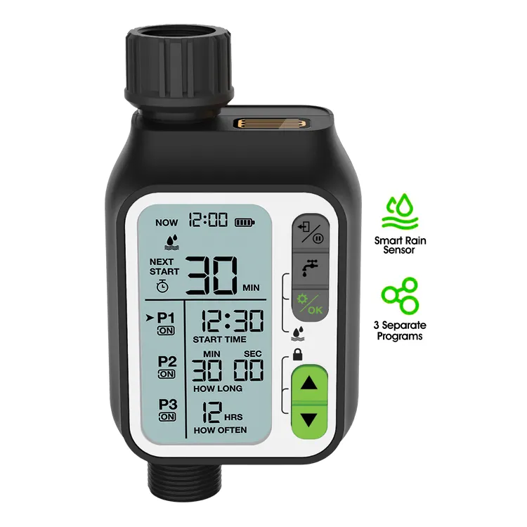 Nieuwe Automatische Tuin Water Timer Irrigatie Sprinkler Drop Systeem Controller Controller