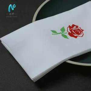 Mingxuan Higher Quality Eco Friendly Airlaid Nonwoven Custom 33*33 Cm 1 Ply Dinner Paper Napkins