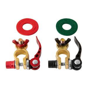 2Pcs Bornes de Batterie Connecteurs Pinces à Dégagement Rapide Pour Voiture Camion Motorhome - Product Image 1