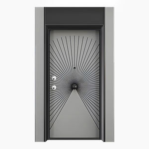 Porte extérieure de sécurité en acier gravé CNC de style moderne avec fonction antivol Garantie de 5 ans Marque <span class=keywords><strong>ADAMAN</strong></span> - Product Image 2