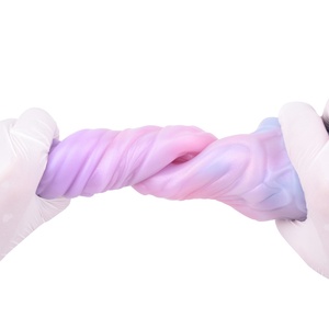 FAAK Hand-pump Inflatable <b>Dildo</b> with Suction Cup Fantasy <b>Dildo</b> Sex Toys Silicone Soft Anal Plug for Men Women - Product Image 6