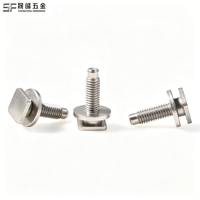 Vis et boulons à tête carrée M2M3M4M5M6M8M10M12 avec rondelles en acier inoxydable Inox SUS304316, boulons directement de l'usine pour l'automobile