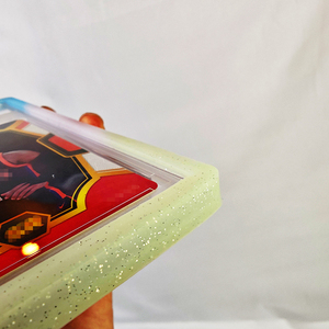 Protector de Cartas Coleccionables de Silicona con Purpurina de Colores Mezclados, Cubierta Protectora para Cartas Graduadas, Protector de Cartas para PS A/C GC - Product Image 4