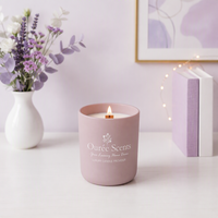 Bougie parfumée en gros dans un pot en céramique coloré, personnalisation de la marque et emballage cadeau pour les détaillants