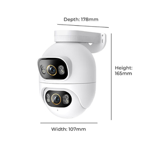 Imilab EC6 Dual 3K + 3K 360 ° giám sát góc Wifi Spotlight camera điện thoại di động Mihome ứng dụng kết nối - Product Image 4