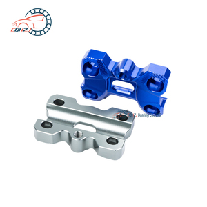 CQHZJ Nuevo Soporte de Montaje para Manillar CNC, Repuesto para <span class=keywords><strong>Honda</strong></span> PCX160 PCX150, Soporte para Manillar de Motocicleta - Product Image 2