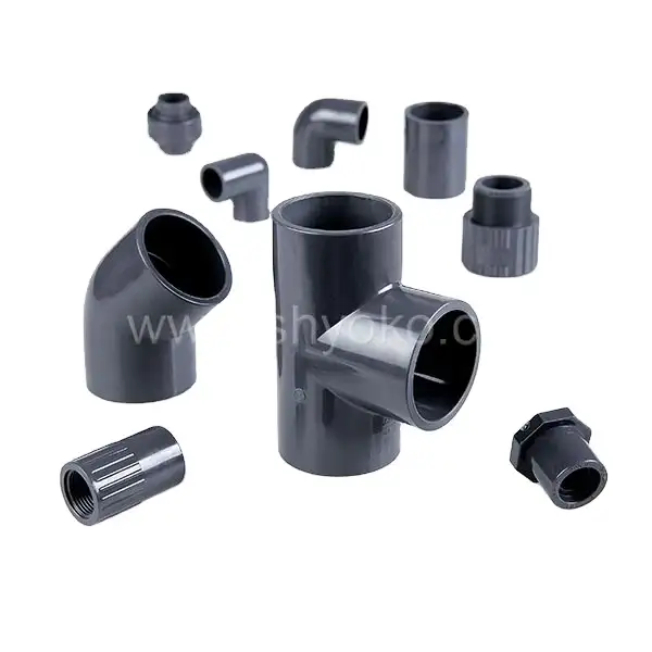 Chinese factory ASTM sch 80 PVC pipe fittings
