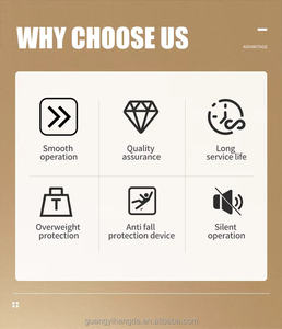 Lift Lift rumah biaya terjangkau lift tinggi kustom & lebar lift antik luar ruangan mewah untuk dijual - Product Image 5