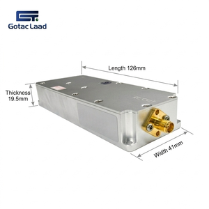 Module amplificateur <span class=keywords><strong>de</strong></span> signal RF 50W 5-6GHz, module <span class=keywords><strong>de</strong></span> protection contre les drones, amplificateur <span class=keywords><strong>de</strong></span> radiofréquence GaN, alliage d'aluminium - Product Image 2