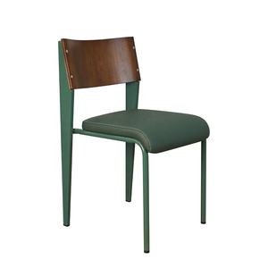 Nhà Máy Ban Đầu Đồ Nội Thất Thiết Kế Hiện Đại Cam Đen Màu Xanh Lá Cây Da Bọc Đồ Nội Thất Ăn Uống Nhà Hàng Ghế - Product Image 4