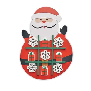 Trio natalizio in legno HOHOTOE, gadget sostenibili - Product Image 1