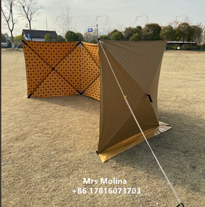 All'ingrosso personalizzare il parabrezza da esterno Pop Up medioest blocco del vento giardino cortile giacca a vento campeggio schermo <span class=keywords><strong>tenda</strong></span> recinzione - Product Image 3