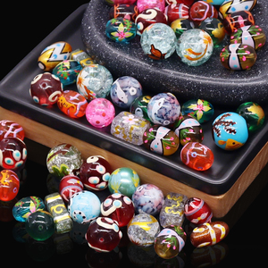 <span class=keywords><strong>Perles</strong></span> <span class=keywords><strong>en</strong></span> verre florales 12x16mm de qualité supérieure pour projets de perlage créatifs, composants de bijoux fantaisie, commande <span class=keywords><strong>en</strong></span> <span class=keywords><strong>gros</strong></span> - Product Image 1
