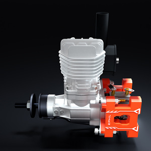 Motor de Gasolina EPHIL XG-20cc-S de 20cc, Monocilíndrico, con Escape Lateral, para Avión RC, Uso en Exteriores, Construcción Metálica - Product Image 3