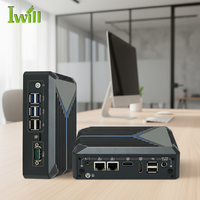 Livraison rapide petit nano J6412 CPU mini pc quad core linux win 11 micro ordinateur support WIFI 4G LTE