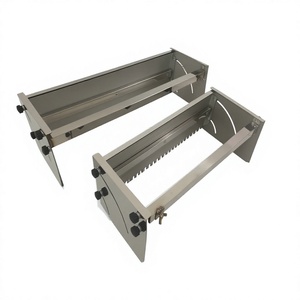 Truelle à encoches réglable en acier inoxydable pour application d'adhésif, tailles 500-1200 mm, options de dents de scie 10/12/15 mm, usage industriel, bricolage, OEM/ODM - Product Image 1