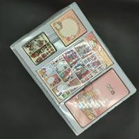 Boîte d'emballage en PET blanc pour papeterie, avec plateau intérieur, notes adhésives, carnet, artisanat, recyclable, forme personnalisable, emballage cadeau mignon