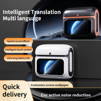 Écouteurs Bluetooth à écran tactile personnalisés XH11 avec prise en charge CE Rohs, traduction en temps réel dans 150 langues, écouteurs sans fil TWS intra-auriculaires