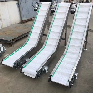 Schnelle Lieferung Kunden spezifische PU <span class=keywords><strong>PVC</strong></span> Weißer Rock Gürtel förderer Hitze beständiges Aluminium POM Lebensmittel industrie Verwenden Sie neuen Verkauf - Product Image 1