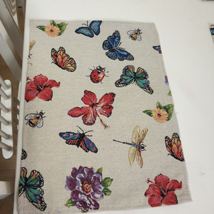 Telones <span class=keywords><strong>de</strong></span> fondo <span class=keywords><strong>de</strong></span> <span class=keywords><strong>mesa</strong></span> <span class=keywords><strong>de</strong></span> flores y mariposas tejido diario jacquard primavera <span class=keywords><strong>online</strong></span> - Product Image 4