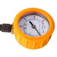 Mini manomètre mécanique pour pneus de type crayon avec cadran en acier inoxydable, mesure jusqu'à 60 PSI et dégonfle la pression des pneus