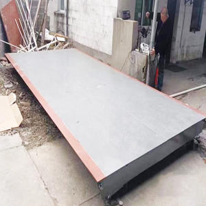 Edelstahl Elektronische Fahrzeugwaage für LKWs 60-80 Tonnen Kapazität Bodenfahrzeug-Gewichtswaage OEM/ODM LED LCD-Anzeige 10kg - Product Image 5