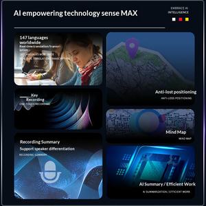 Grabadora con Resumen Inteligente, Traductor en Tiempo Real, Tarjeta <span class=keywords><strong>de</strong></span> Transcripción con IA, Grabadora <span class=keywords><strong>de</strong></span> Actas. - Product Image 4
