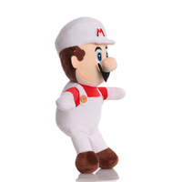 Direct usine, Peluches de 8 pouces pour machine à griffes, modèle Mario avec chapeau, rembourrées en coton PP, cadeaux pour enfants