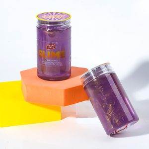 Galactic Purple Non Toxic Crystal <b>Slime</b> with Water-like Texture Smooth and Non Sticky Custom Labeling Available - Product Image 3