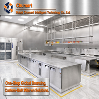 Équipements de cuisine commerciale, comptoirs de distribution de repas en libre-service, tables de buffet chauffantes mobiles et solutions complètes pour restaurants