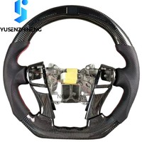 Volant personnalisé en fibre de carbone pour Toyota Reiz GRX130 Mark X X120 2005-2009 X130 2010-2017