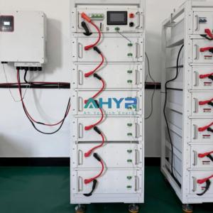 30kWh Hochspannungs-Rack-Montage Energiespeicherbatterie 51,2V 100Ah LiFePO4 Stapelbare Batteriepackung für Dreiphasen-Wechselrichter - Product Image 2